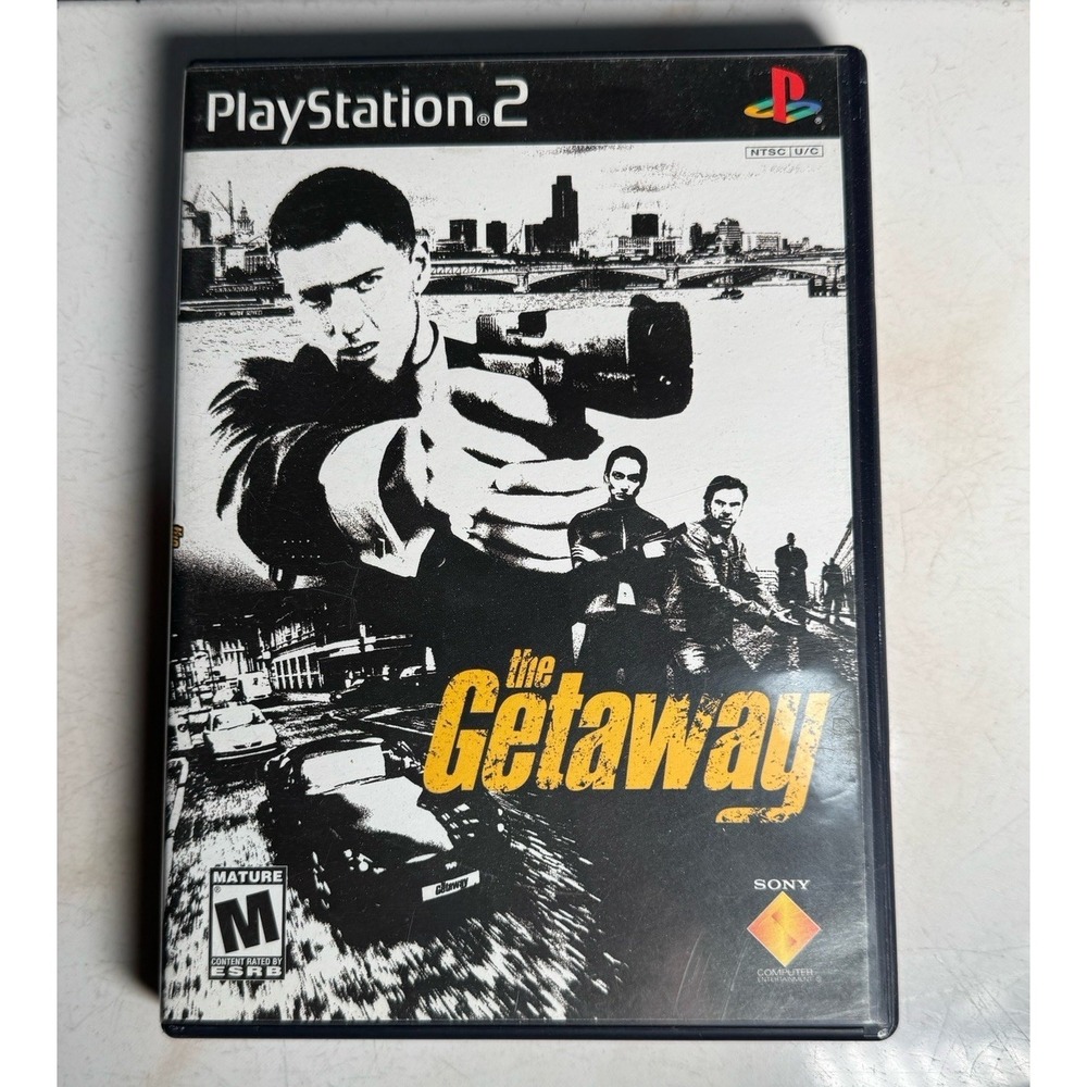 The Getaway (Sony Playstation 2, 2003) PS2 Black Label‎ Complete CIB Tested